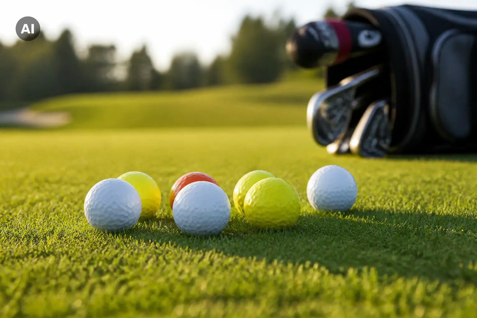 Hvordan vælger man de rigtige golfbolde?
